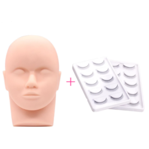 Тренировъчна глава с мигли