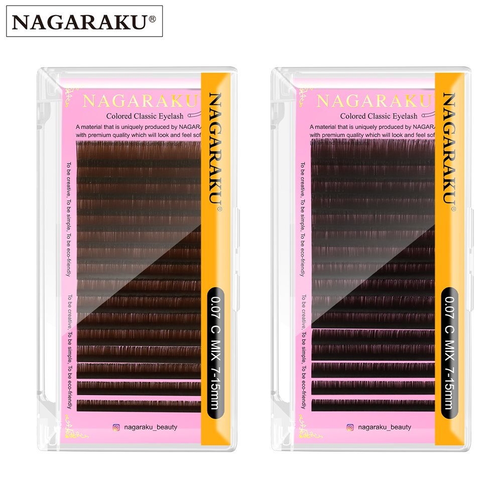 Dark Brown Lashes - Image 2